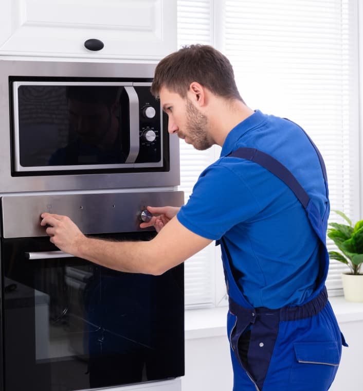 The kitchen stove broke down